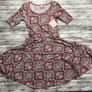 Nwt LuLaRoe Nicole Dress